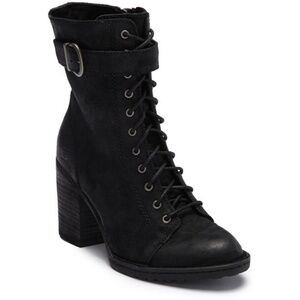 BORN | Case Suede Lace-Up Bootie